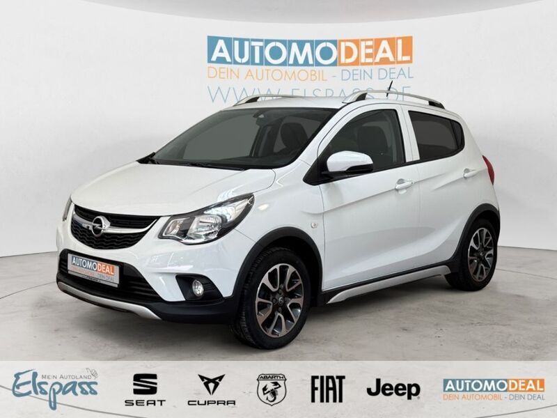 Weiss Gebraucht 2019 Opel Karl Rocks Kleinwagen | 10.889 € (Fairer Preis) - Bild 1/4