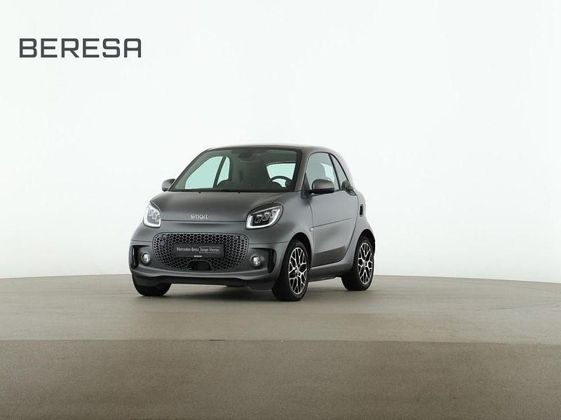 Grau Gebraucht 2021 Smart ForTwo Electric Drive Prime Exclusive Coupé | 11.990 € (Etwas zu teuer) - Bild 1/4