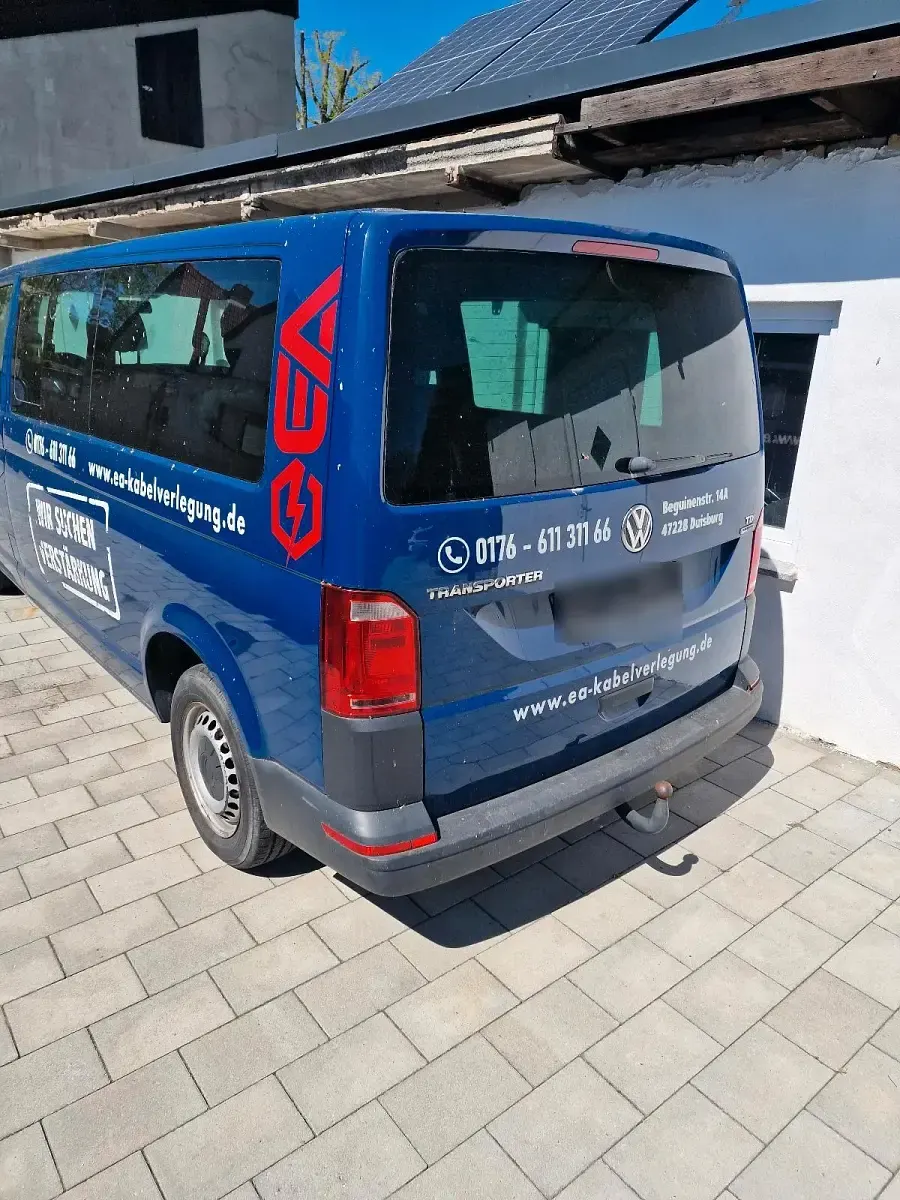 Usata VW Transporter 150 CV (110 kW) 2016 Blu Furgone