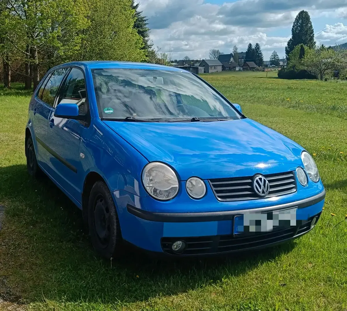 Gebraucht VW Polo 75 PS (55 kW) 2002 Blau Kleinwagen