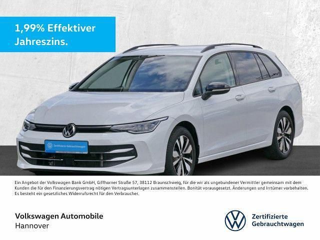 Oryxweiß perlmutteffekt Gebraucht 2024 VW Golf VIII Goal Kombi | 30.950 € (Superpreis) - Bild 1/3