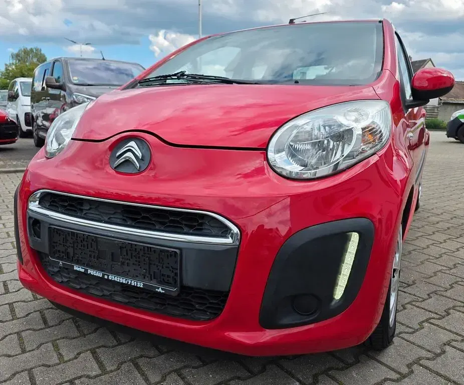 Brugt Citroën C1 Tendance 68 HK (50 kW) 2014 Rød Hatchback