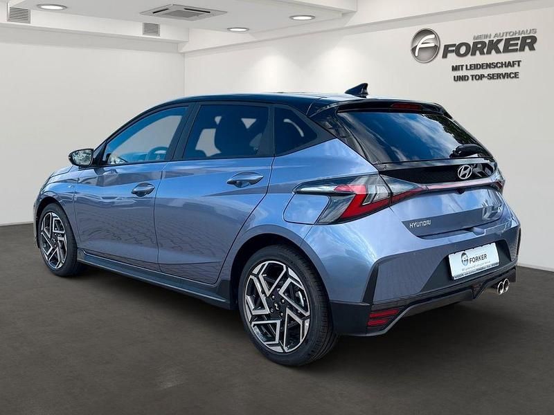 Neu Hyundai i20 N Line 101 PS (74 kW) 2025 Blau Limousine