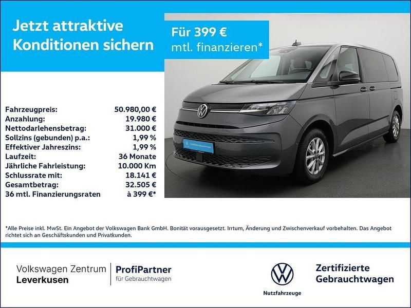 Indiumgrau Gebraucht 2024 VW T7 Life Van | 50.980 € (Guter Preis) - Bild 1/4