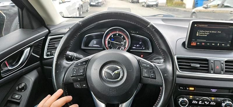 Usata Mazda 3 150 CV (110 kW) 2015 Nero Berlina