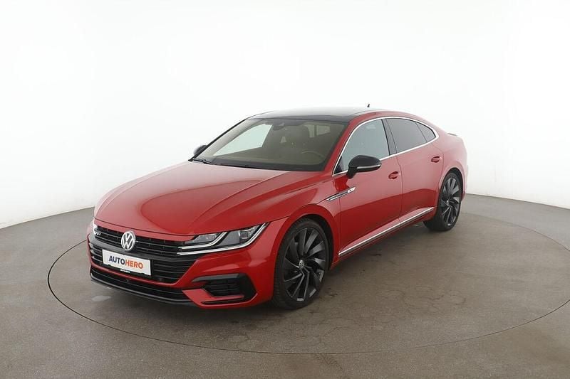 Rot Gebraucht 2018 VW Arteon R-line Limousine | 24.930 € (Fairer Preis) - Bild 1/3