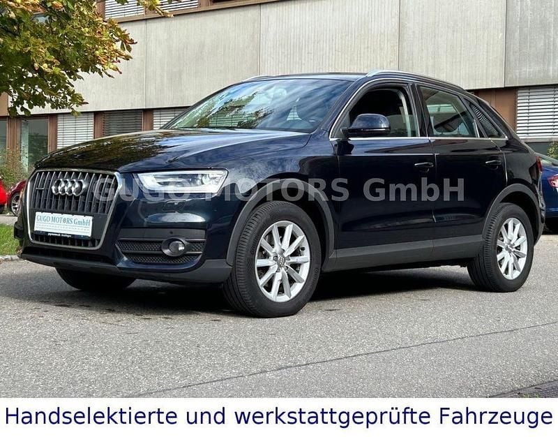 Blau Gebraucht 2013 Audi Q3 Business SUV | 12.499 € (Guter Preis) - Bild 1/4