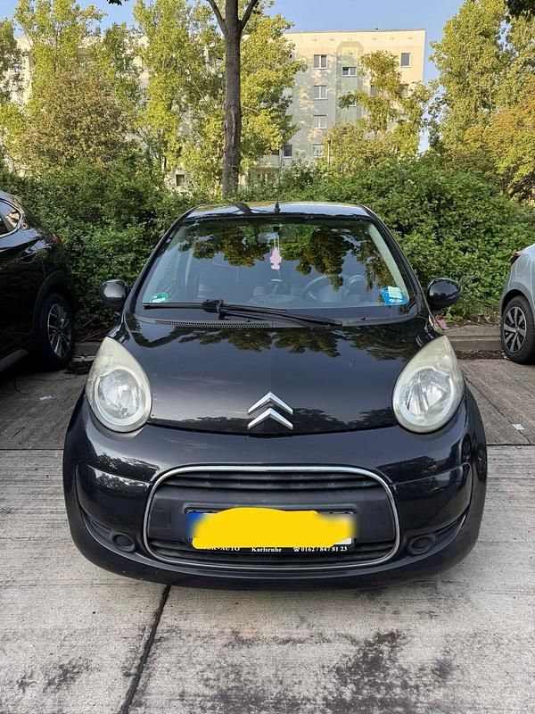 Schwarz Gebraucht 2009 Citroën C1 Kleinwagen | 1.000 € - Bild 1/4