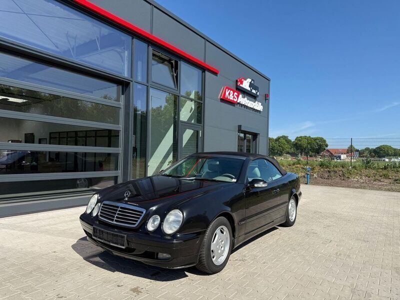 Schwarz Gebraucht 2000 Mercedes CLK200 Cabrio | 1.990 € (Superpreis) - Bild 1/4