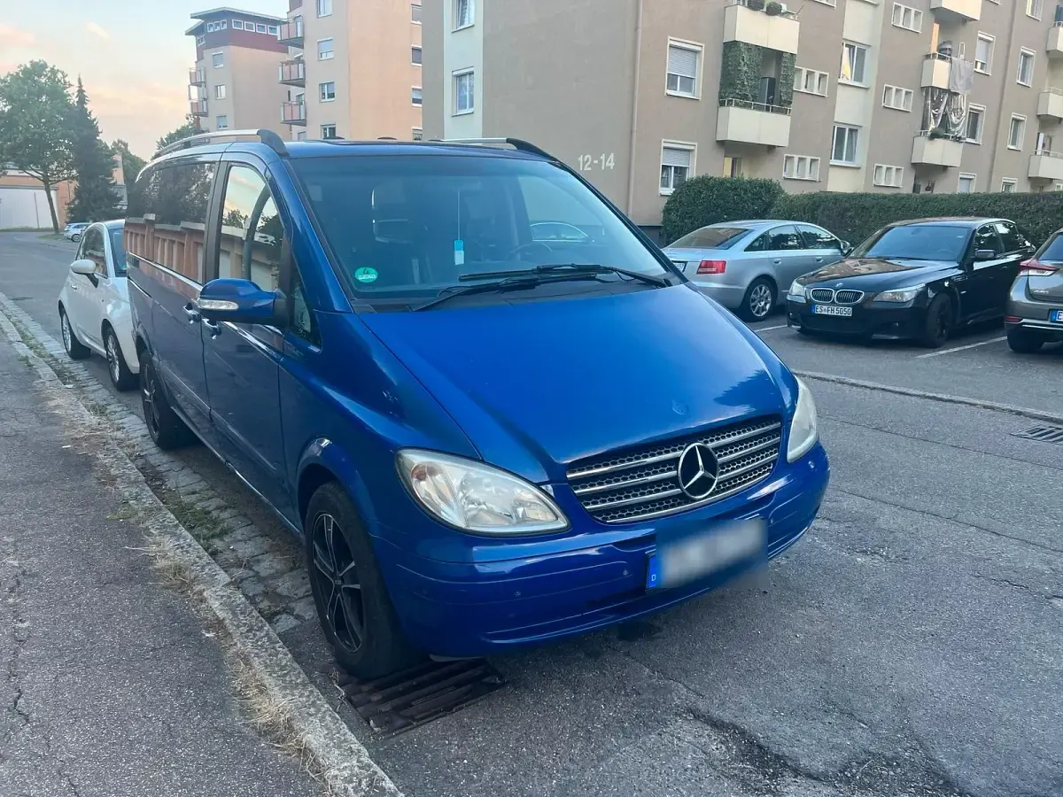 Gebraucht Mercedes Viano 150 PS (110 kW) 2006 Blau Van / Kleinbus