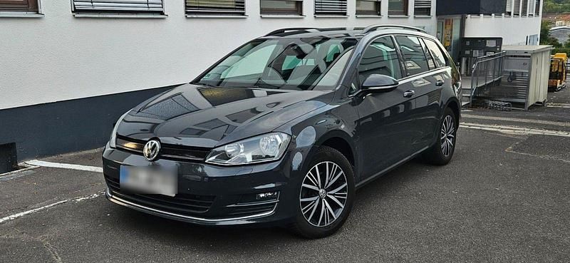Grau Gebraucht 2017 VW Golf VII Allstar Kombi | 7.799 € (Superpreis) - Bild 1/4