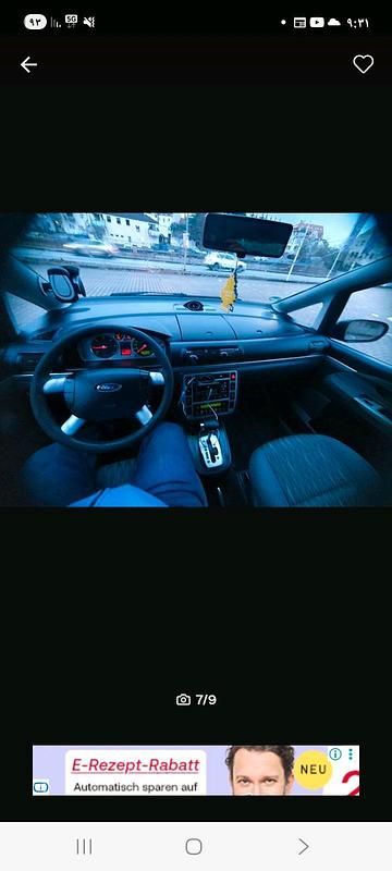 Gebraucht Ford Galaxy 120 PS (88 kW) 2005 Blau Van / Kleinbus