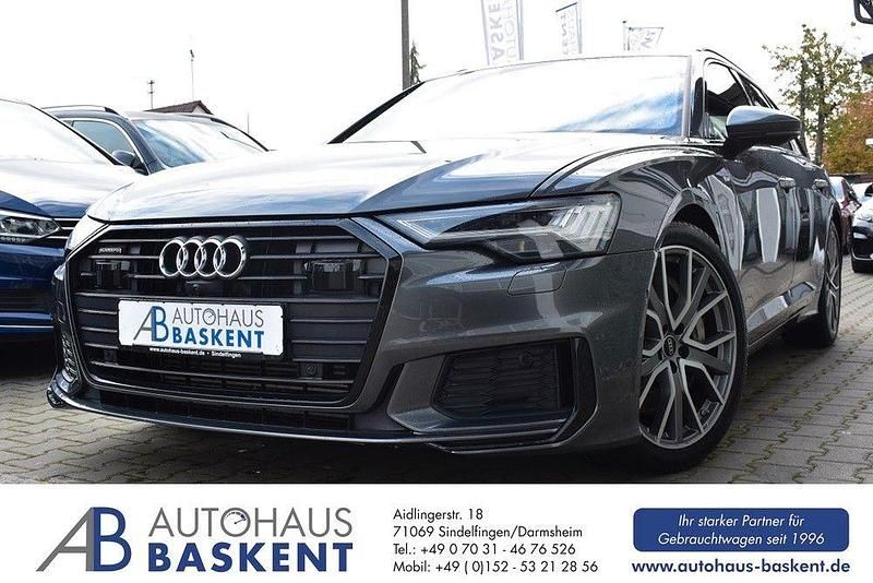 Grau Gebraucht 2021 Audi A6 S-Line Kombi | 31.890 € (Superpreis) - Bild 1/4