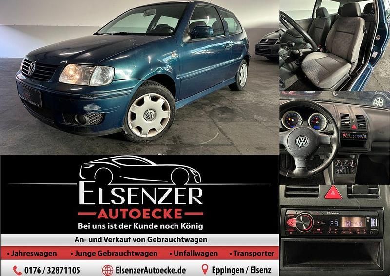 Gebraucht VW Polo 60 PS (44 kW) 2001 Blau Kleinwagen