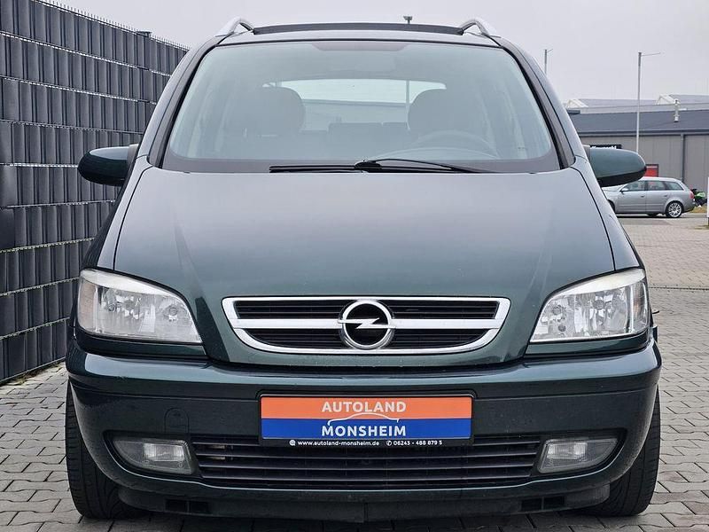 Gebraucht Opel Zafira S 125 PS (91 kW) 2004 Grün Van / Kleinbus