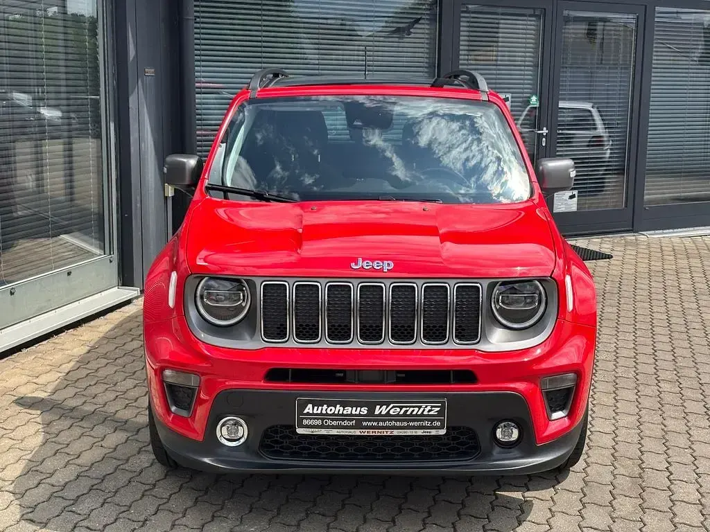Gebraucht Jeep Renegade Limited 150 PS (110 kW) 2019 Rot SUV