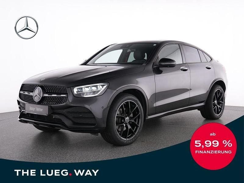 Grau graphitgrau Gebraucht 2023 Mercedes GLC220 AMG SUV | 52.690 € (Fairer Preis) - Bild 1/4