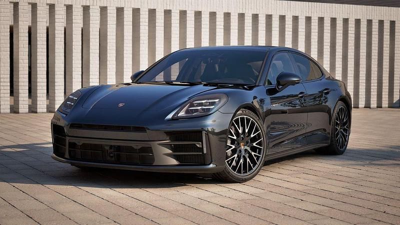 Neu Porsche Panamera 4 470 PS (345 kW) 2026 Tiefschwarzmetallic Limousine