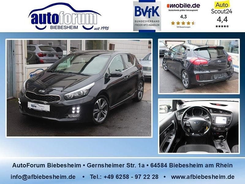 Schwarz Gebraucht 2017 Kia Ceed GT-Line Kleinwagen | 10.999 € (Fairer Preis) - Bild 1/4