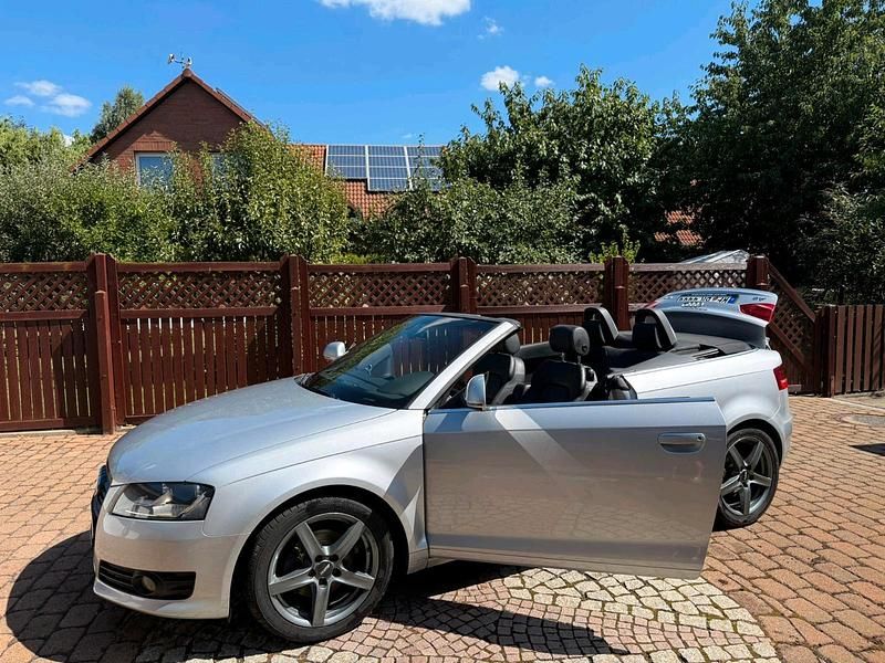 Silber Gebraucht 2009 Audi A3 Cabriolet Cabrio | 7.900 € (Teuer) - Bild 1/4