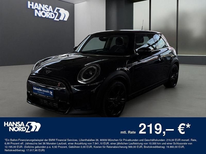 Gebraucht Mini Cooper S 178 PS (130 kW) 2022 Schwarz / enigmatic black (metallic) Kleinwagen