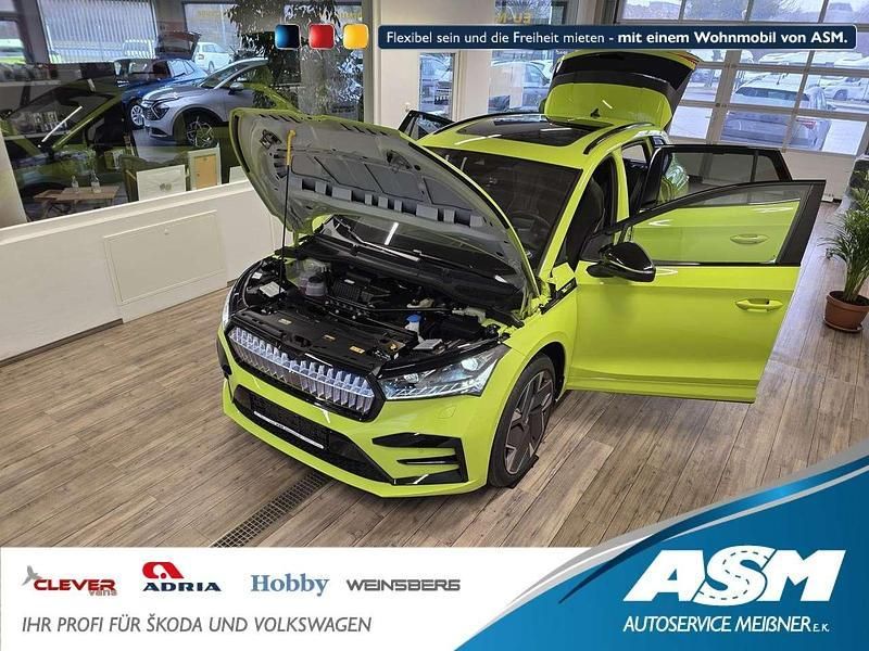 Grün Neu 2025 Skoda Enyaq iV RS SUV | 53.748 € (Superpreis) - Bild 1/4