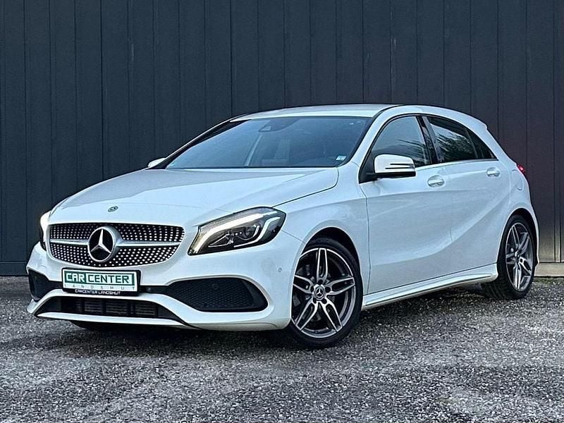 Weiß Gebraucht 2017 Mercedes A220 AMG line Limousine | 19.690 € (Fairer Preis) - Bild 1/4