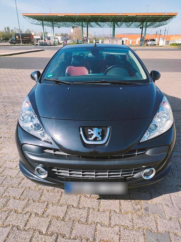 Schwarz Gebraucht 2008 Peugeot 207 CC Cabrio | 2.000 € (Fairer Preis) - Bild 1/4