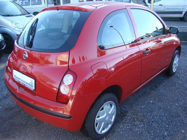 Gebraucht Nissan Micra Visia 65 PS (47 kW) 2007 Rot Kleinwagen