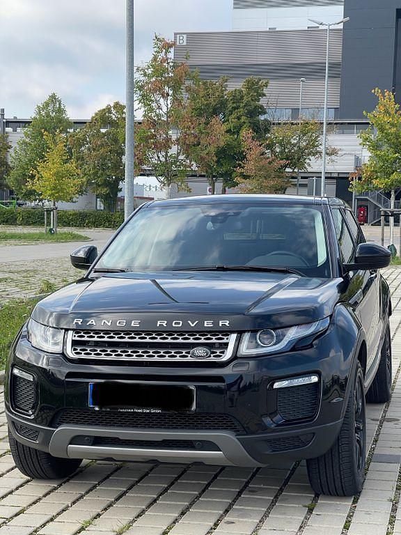 Schwarz Gebraucht 2018 Land Rover Range Rover evoque SE SUV | 26.999 € (Fairer Preis) - Bild 1/4