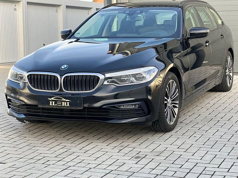 Gebraucht BMW 520 Sport Line 190 PS (139 kW) 2019 Schwarz Kombi