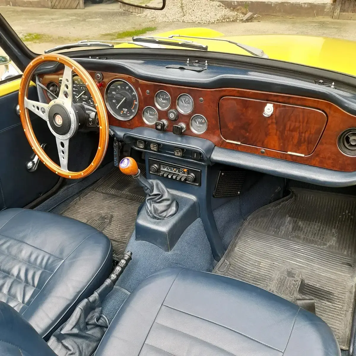Gebraucht Triumph TR6 100 PS (73 kW) 1973 Gelb Cabrio