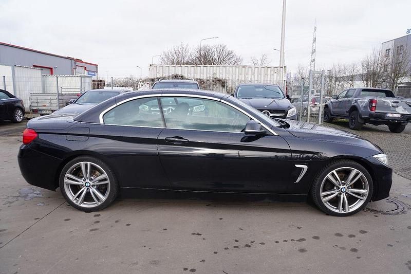 Gebraucht BMW 420 Cabriolet Sport Line 184 PS (135 kW) 2016 Schwarz Cabrio