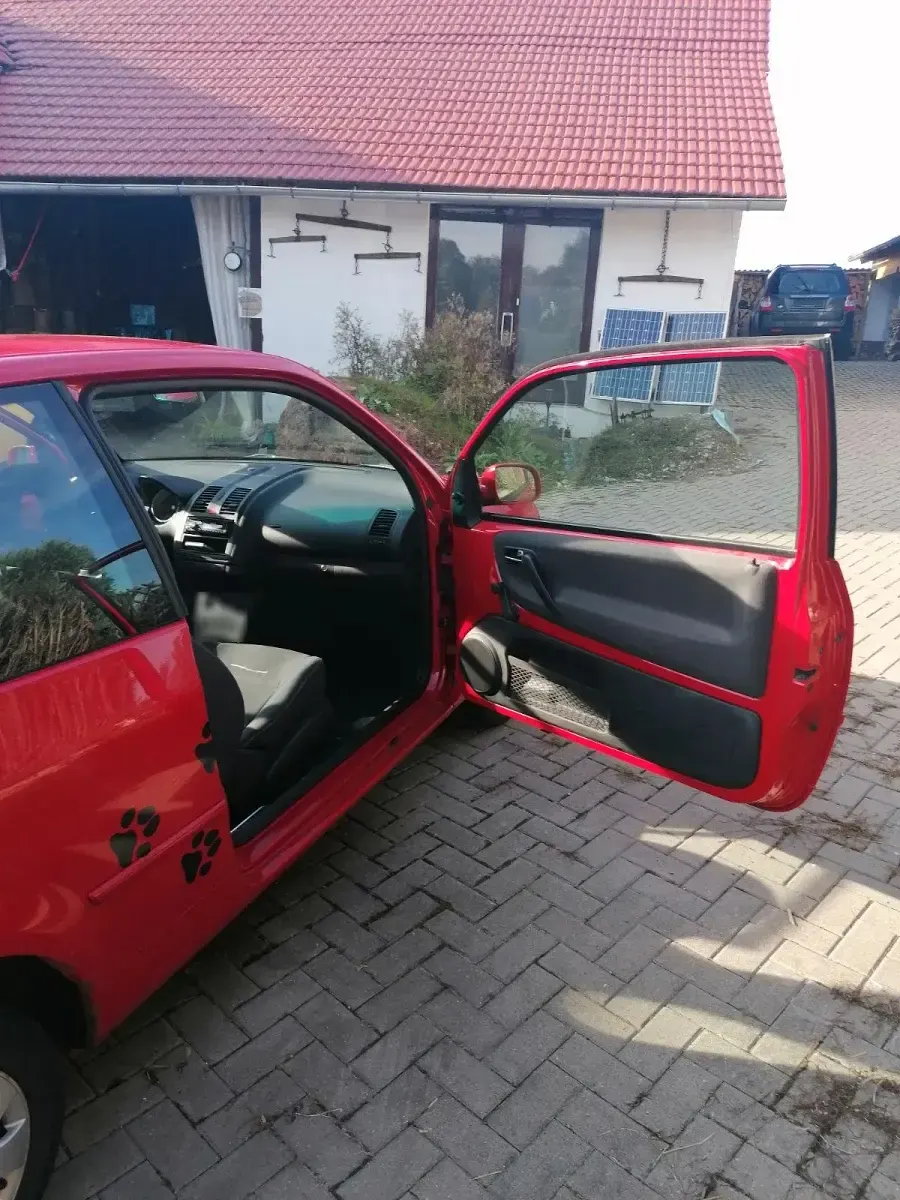 Gebraucht VW Lupo 50 PS (36 kW) 1999 Rot Kleinwagen