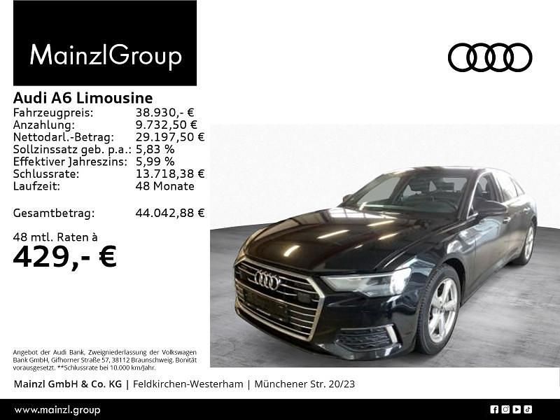 Gebraucht Audi A6 Ambiente 245 PS (180 kW) 2023 Schwarz Limousine