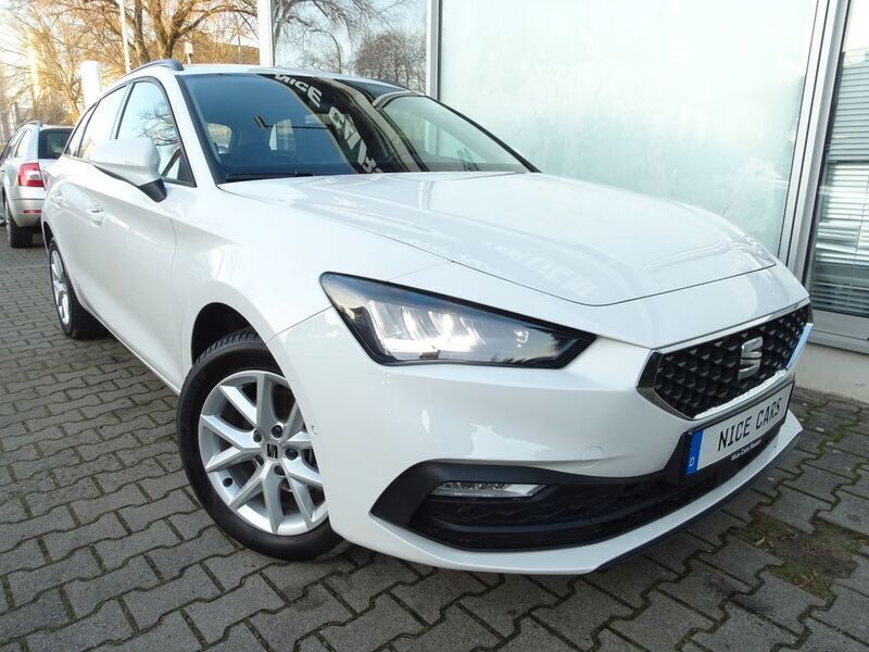 Gebraucht Seat Leon Style 110 PS (80 kW) 2024 "candy" weiss Kombi