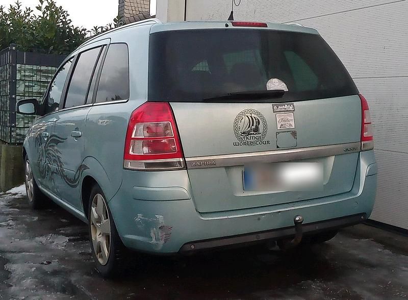 Gebraucht Opel Zafira 140 PS (102 kW) 2010 Blau Van / Kleinbus