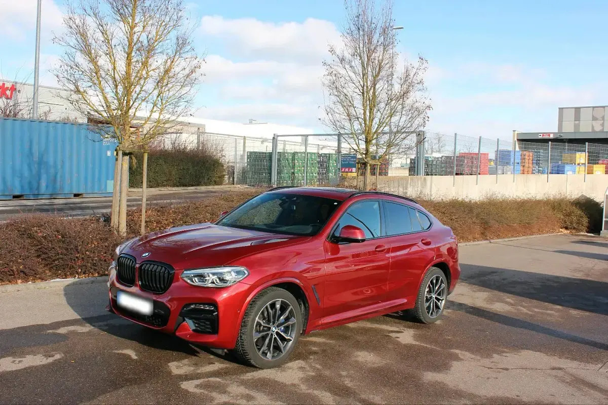Gebraucht BMW X4 M Sport 360 PS (264 kW) 2020 Rot SUV