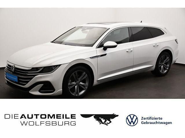 Oryxwhite perlmutteffekt Gebraucht 2023 VW Arteon R-line Kombi | 40.480 € (Etwas zu teuer) - Bild 1/4