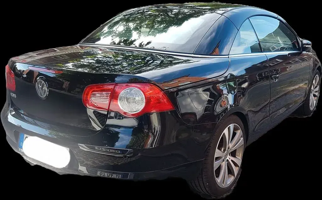 Brugt VW Eos Individual 200 HK (147 kW) 2009 Sort Cabriolet