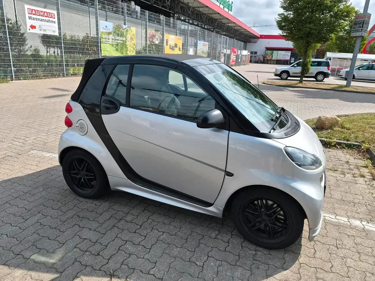 Gebraucht Smart ForTwo Cabrio Brabus 71 PS (52 kW) 2008 Silber Cabrio