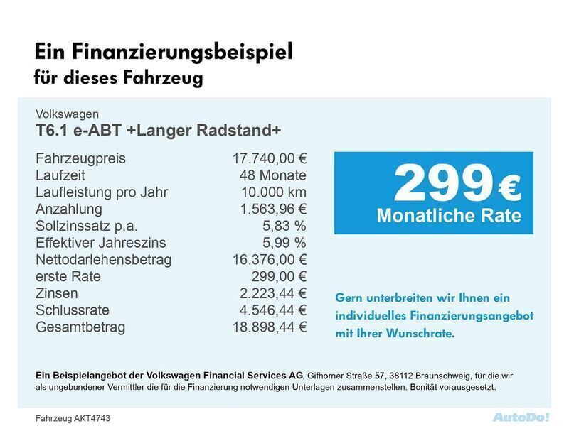 Gebraucht VW T6.1 110 kW (150 PS) 2022 Othercolor Van