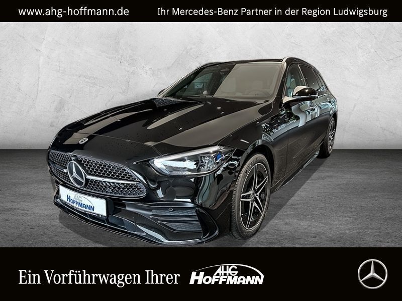 Schwarz Gebraucht 2024 Mercedes C300e AMG Limousine | 51.409 € (Superpreis) - Bild 1/4