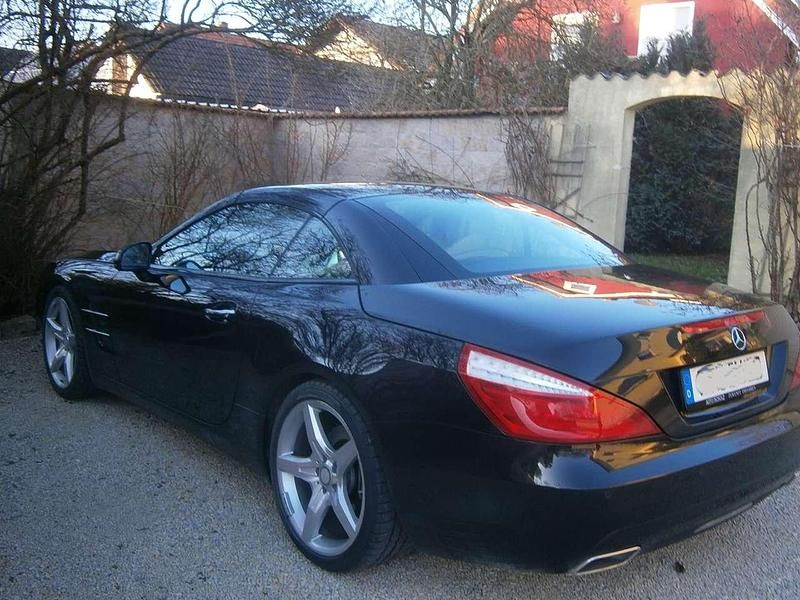 Schwarz Gebraucht 2012 Mercedes SL500 Cabrio | 47.500 € (Teuer) - Bild 1/2