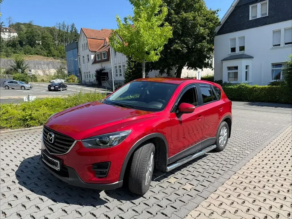 Gebraucht Mazda CX-5 Exclusive-Line 150 PS (110 kW) 2016 Rot SUV