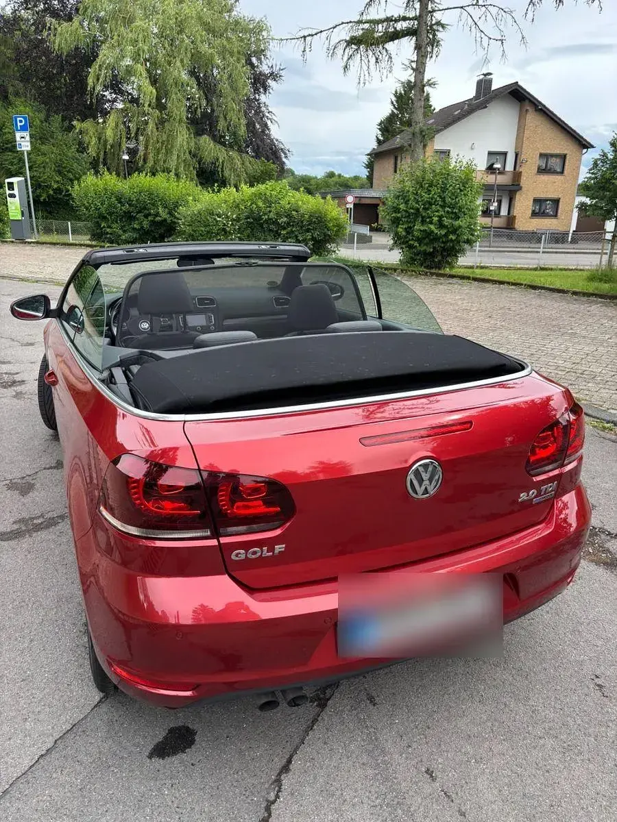 Gebraucht VW Golf Cabriolet 140 PS (102 kW) 2012 Rot Cabrio