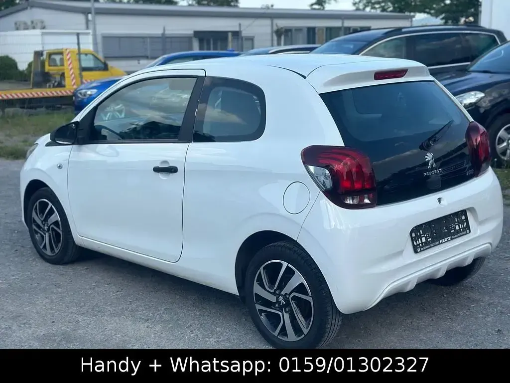 Gebraucht Peugeot 108 Access 69 PS (50 kW) 2015 Weiß Kleinwagen