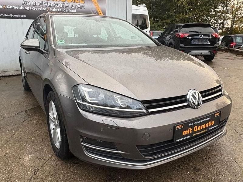 Grau Gebraucht 2014 VW Golf VII Highline Kleinwagen | 9.598 € (Guter Preis) - Bild 1/4