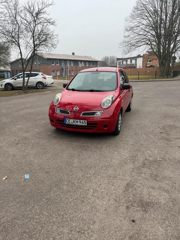Rot Gebraucht 2009 Nissan Micra Kleinwagen | 1.300 € - Bild 1/4