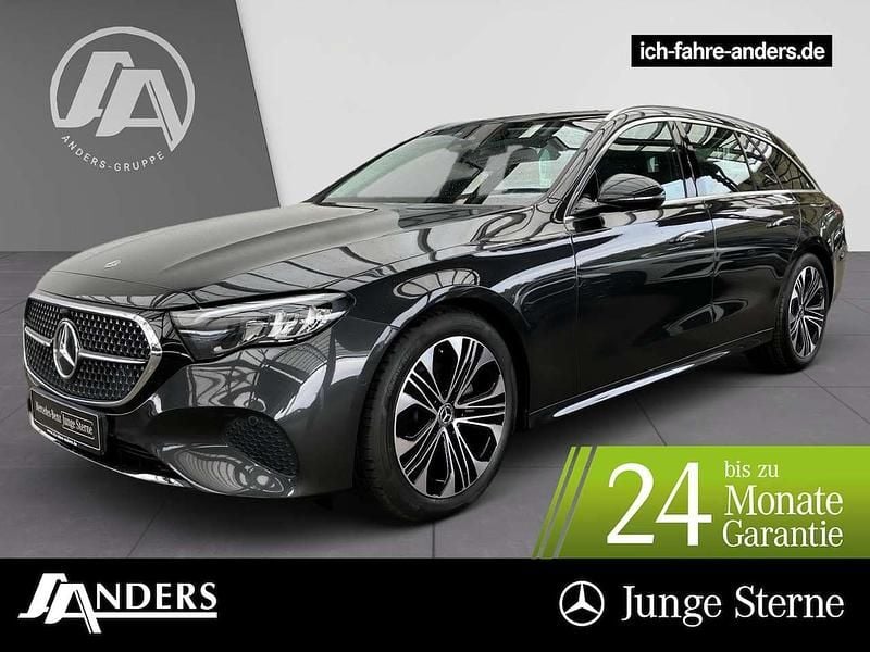 Graphitgrau Gebraucht 2023 Mercedes E220 Avantgarde Kombi | 41.144 € (Superpreis) - Bild 1/3